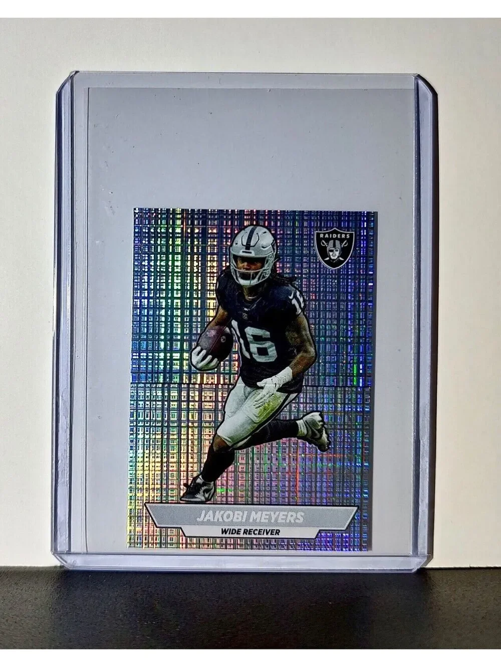 Jakobi Meyers 2024 Panini NFL Sticker #280 Foil Las Vegas Raiders